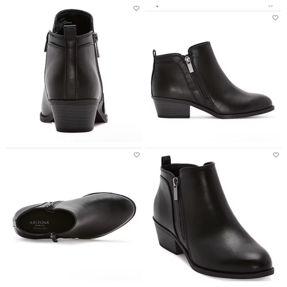 Arizona jeanCompany Ankle boot for women’s color black size 8.5 - Picture 2 of 2